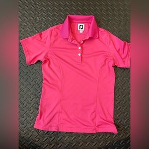 Womens footjoy form fitting polo